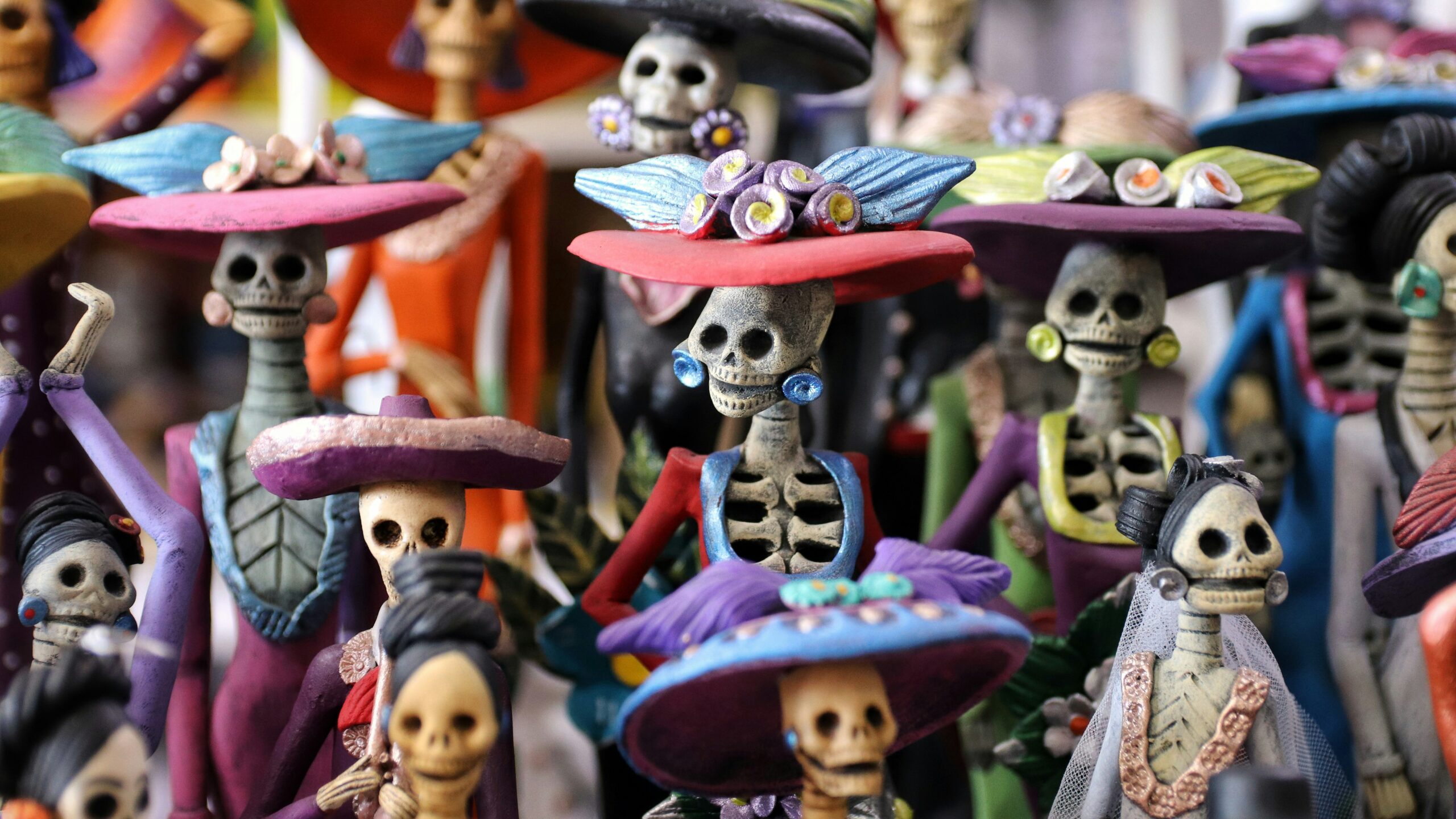 Dia de Los Muertos figurines