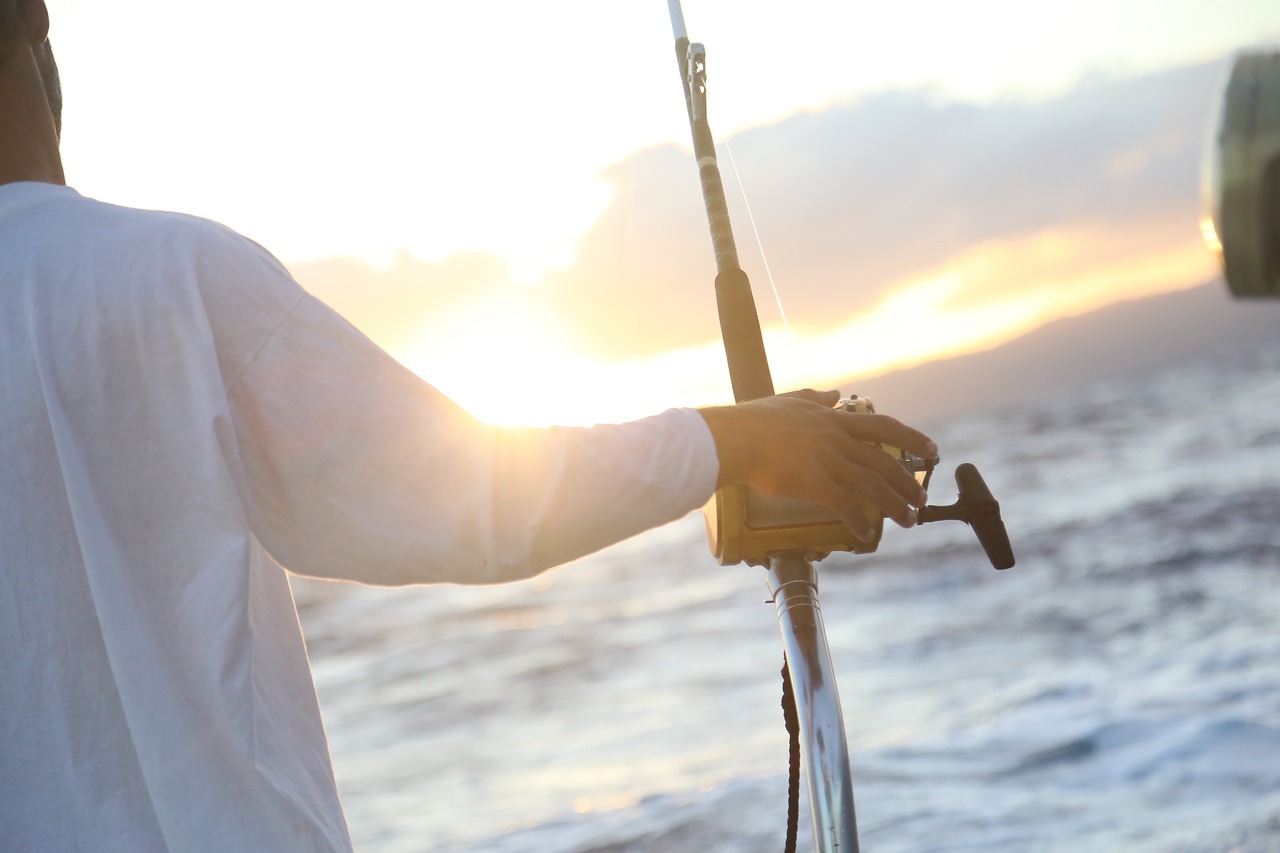 Deep sea fishing charter